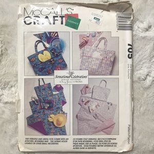McCall’s Crafts Sewing Pattern 705